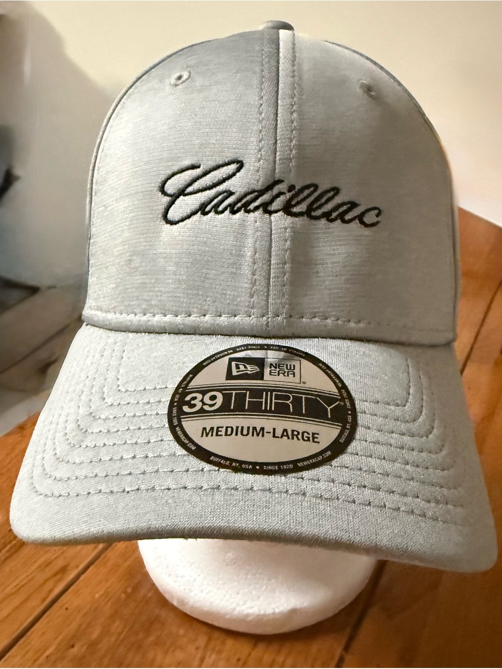 New Era Cadillac Light Gray Embroidered 39THIRTY Cap